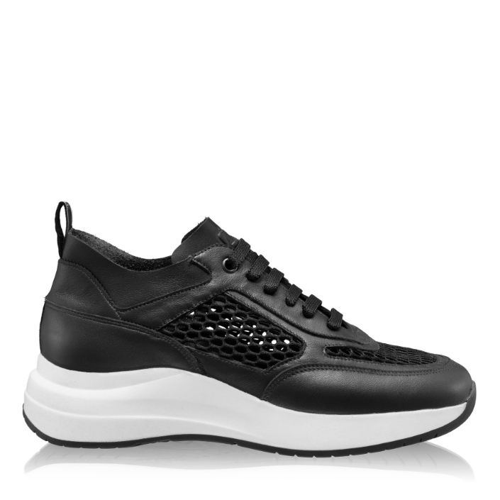 Imagine Pantofi Sport Dama 8132 Vitello+Rete Negru