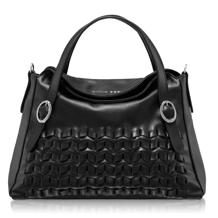 Imagine Geanta Dama de Mana FANIA 01 VITELLO NEGRU