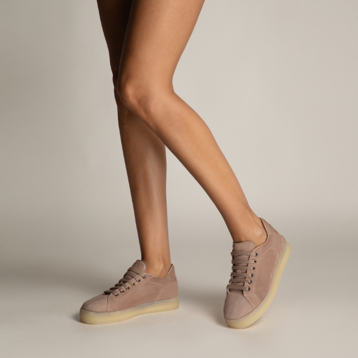 Imagine Pantofi Sport Dama 8017 Camoscio Bej