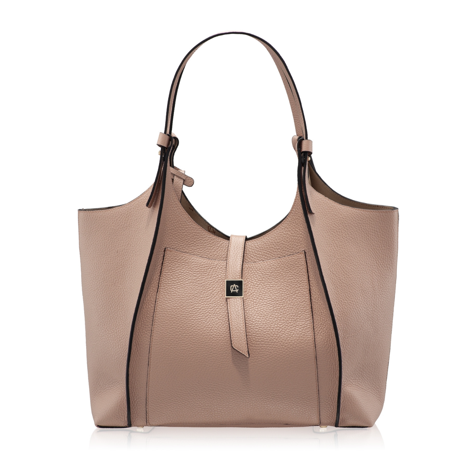 Imagine Geanta dama de Mana BLUMA 03 BOTTALATO NUDE