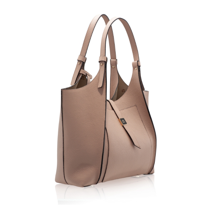 Imagine Geanta dama de Mana BLUMA 03 BOTTALATO NUDE