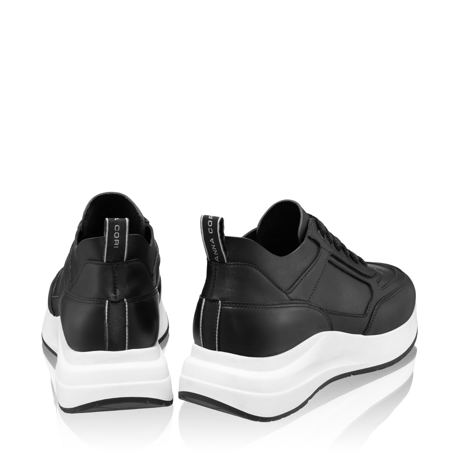 Imagine Pantofi Sport Dama 8072 Vitello Negru