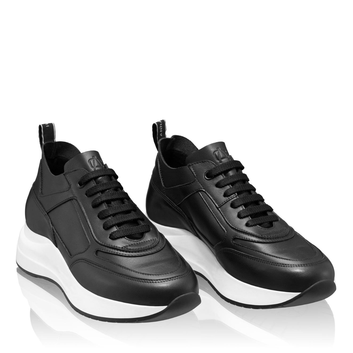 Imagine Pantofi Sport Dama 8072 Vitello Negru