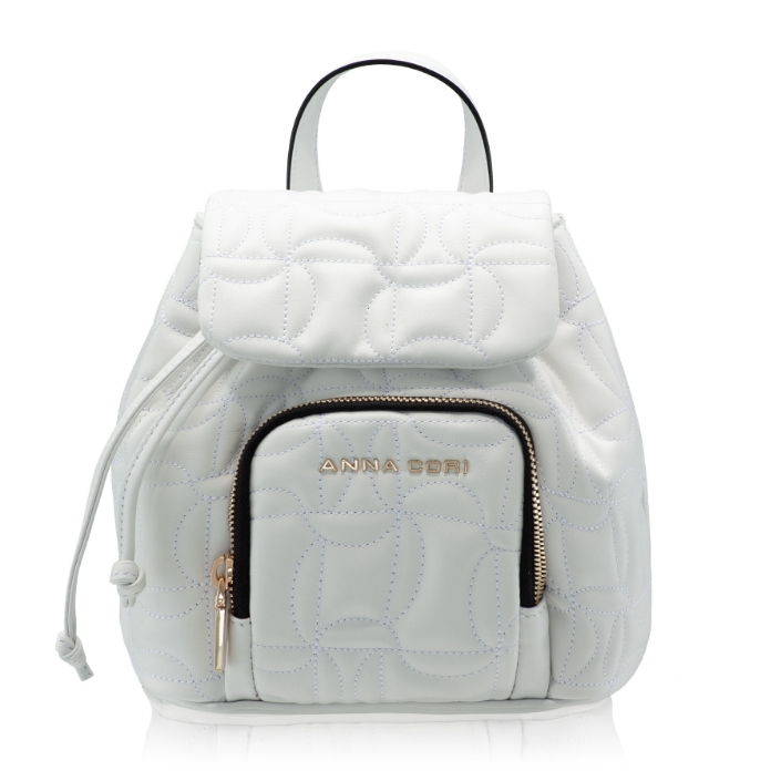 Imagine Rucsac dama TINY 04 VITELLO ALB