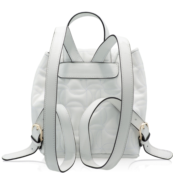 Imagine Rucsac dama TINY 04 VITELLO ALB