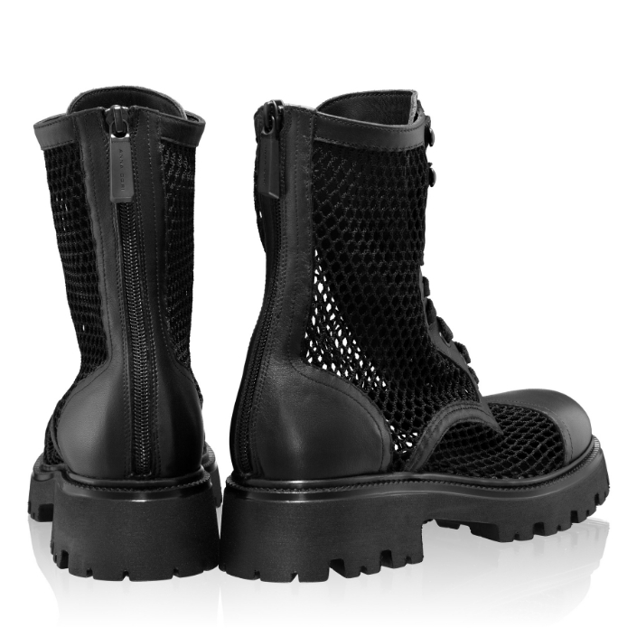 Imagine Ghete Dama 8118 Vitello+Rete Negru