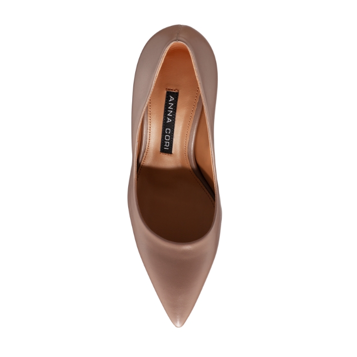 Imagine Pantofi Eleganti Dama 8026 Vitello Nude