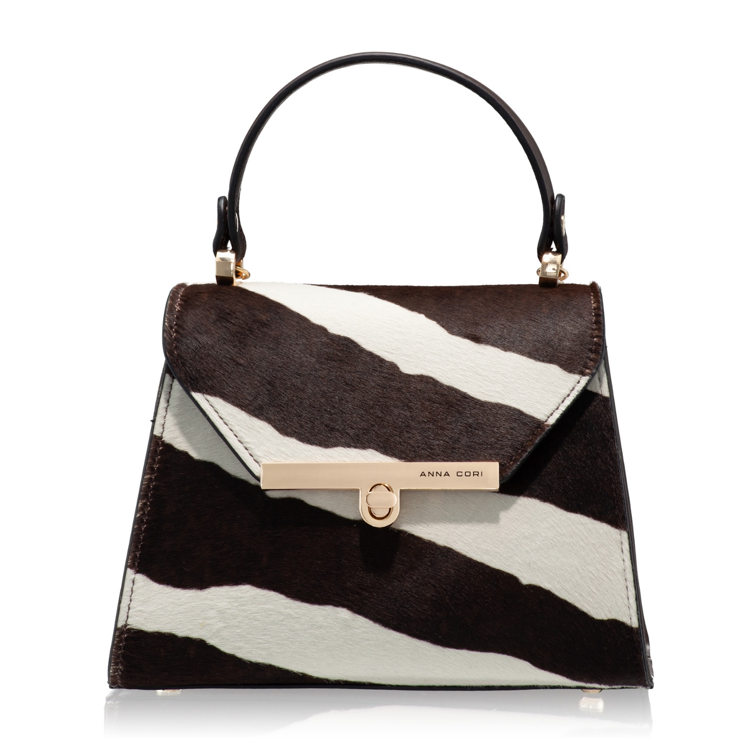 Imagine Geanta dama de mana MARY 01 CAVALINO PANNA+MARO