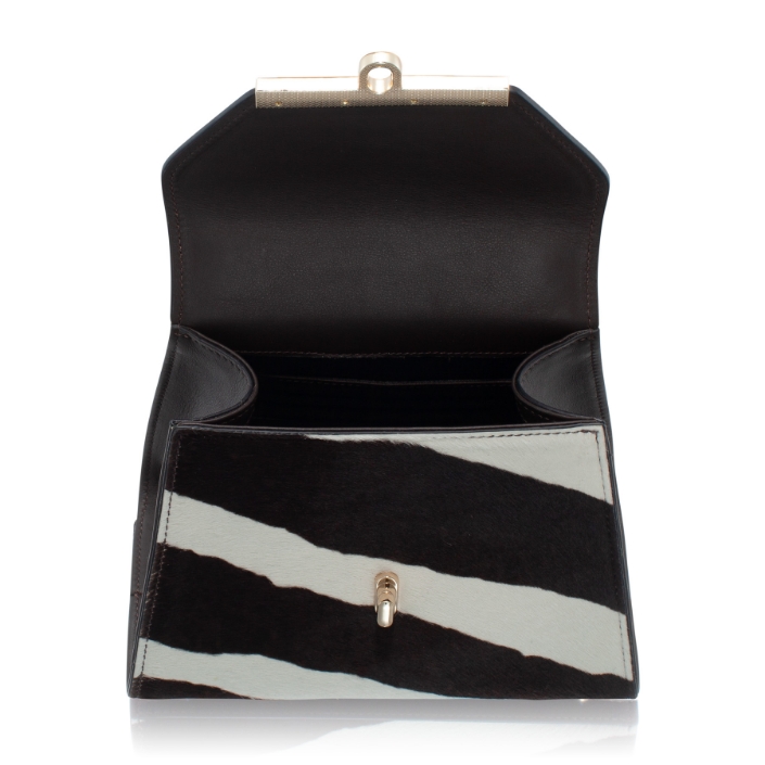 Imagine Geanta dama de mana MARY 01 CAVALINO PANNA+MARO