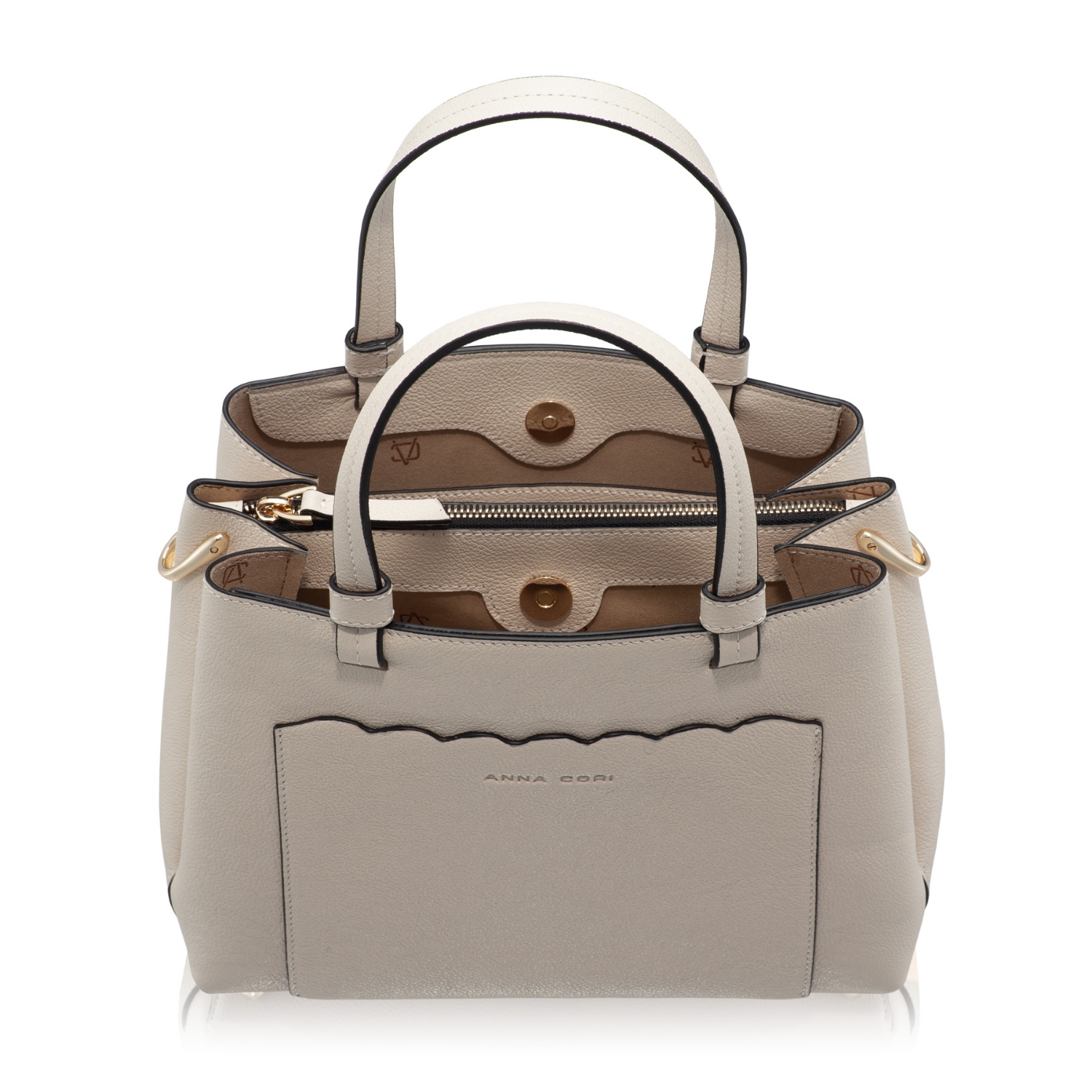 Imagine Geanta dama de mana CAYA 02 BOTTALATO PANNA