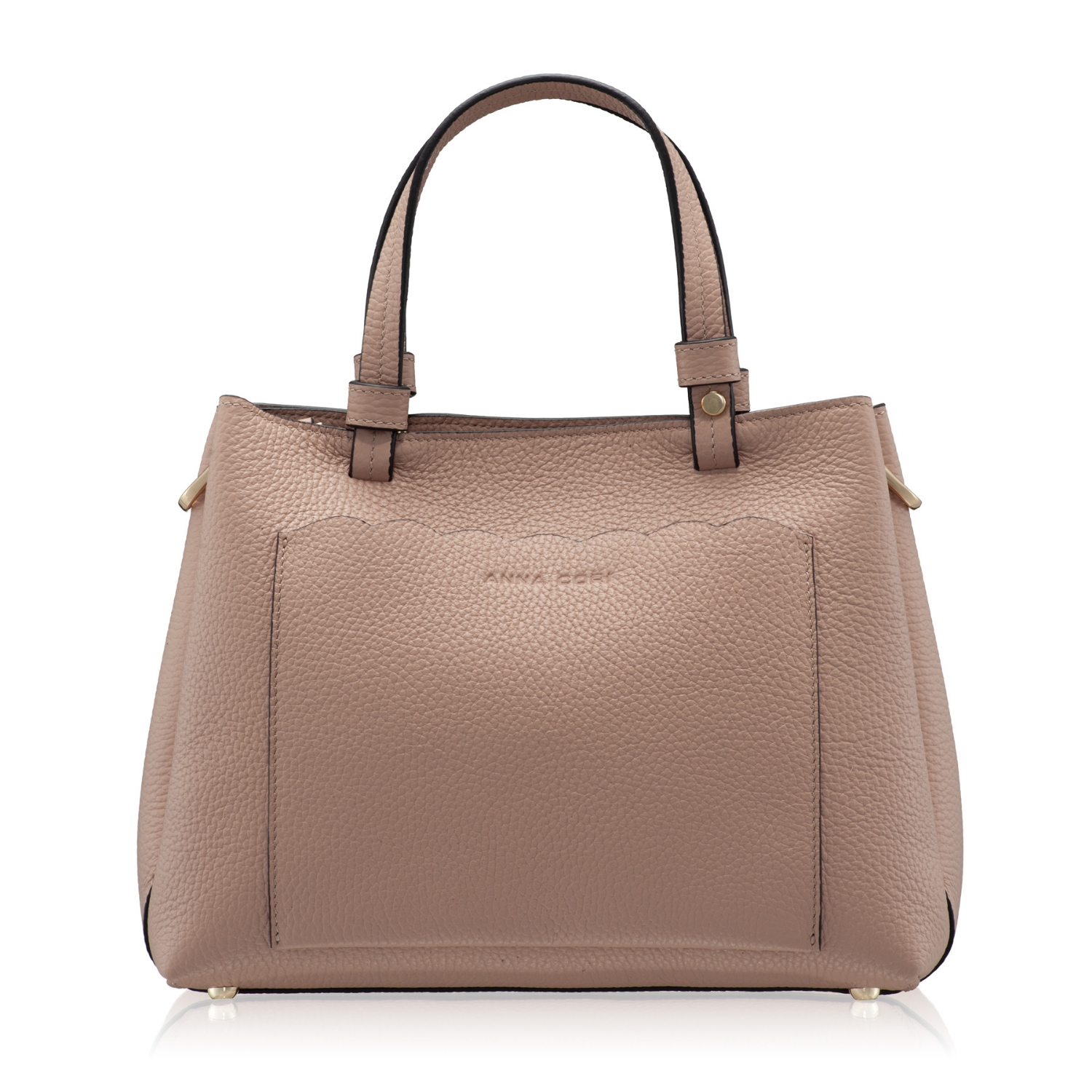 Imagine Geanta dama de mana CAYA 02 BOTTALATO NUDE