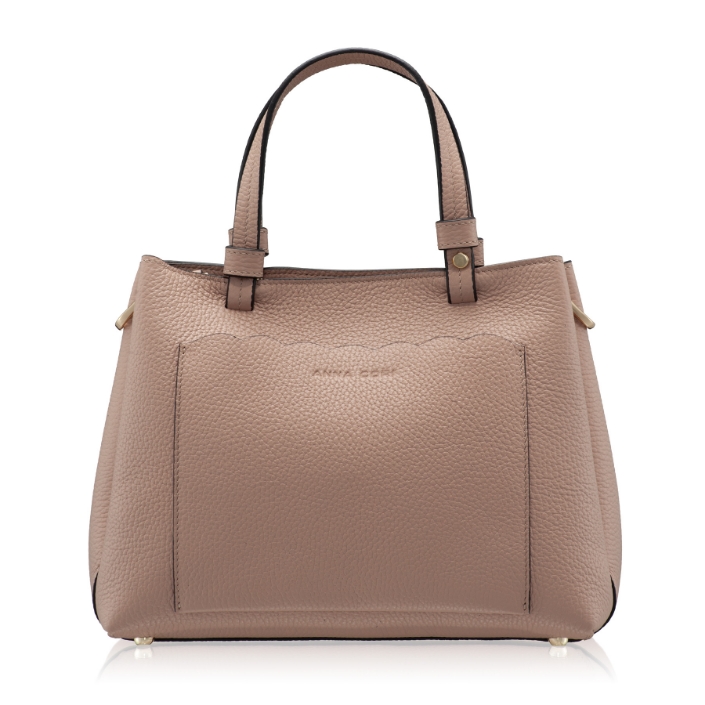 Imagine Geanta dama de mana CAYA 02 BOTTALATO NUDE