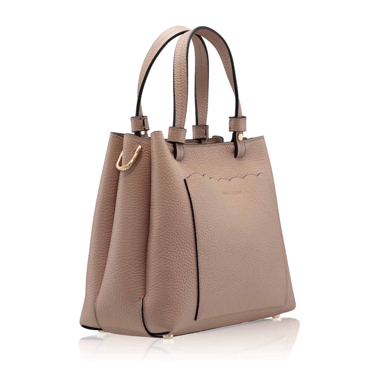 Imagine Geanta dama de mana CAYA 02 BOTTALATO NUDE