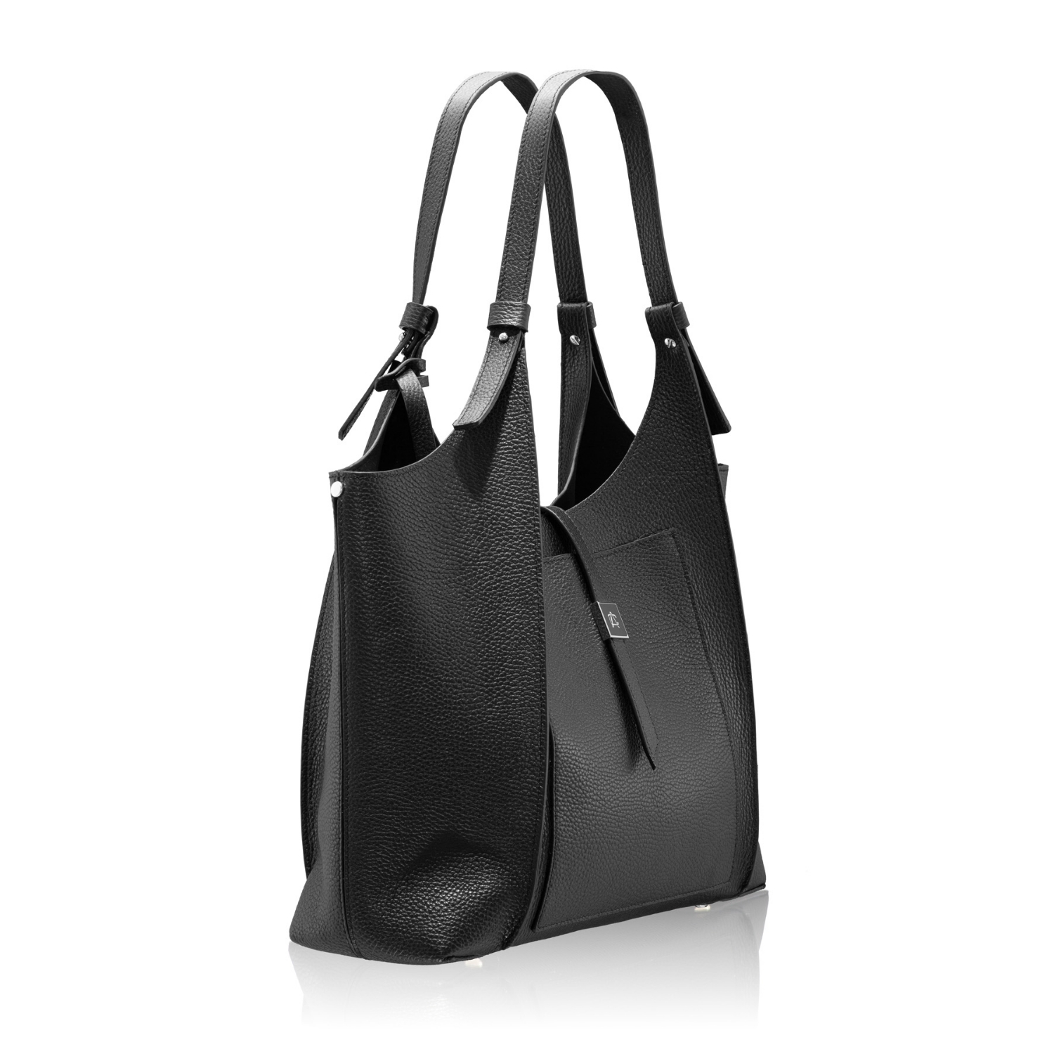 Imagine Geanta dama de Mana BLUMA 03 BOTTALATO NEGRU