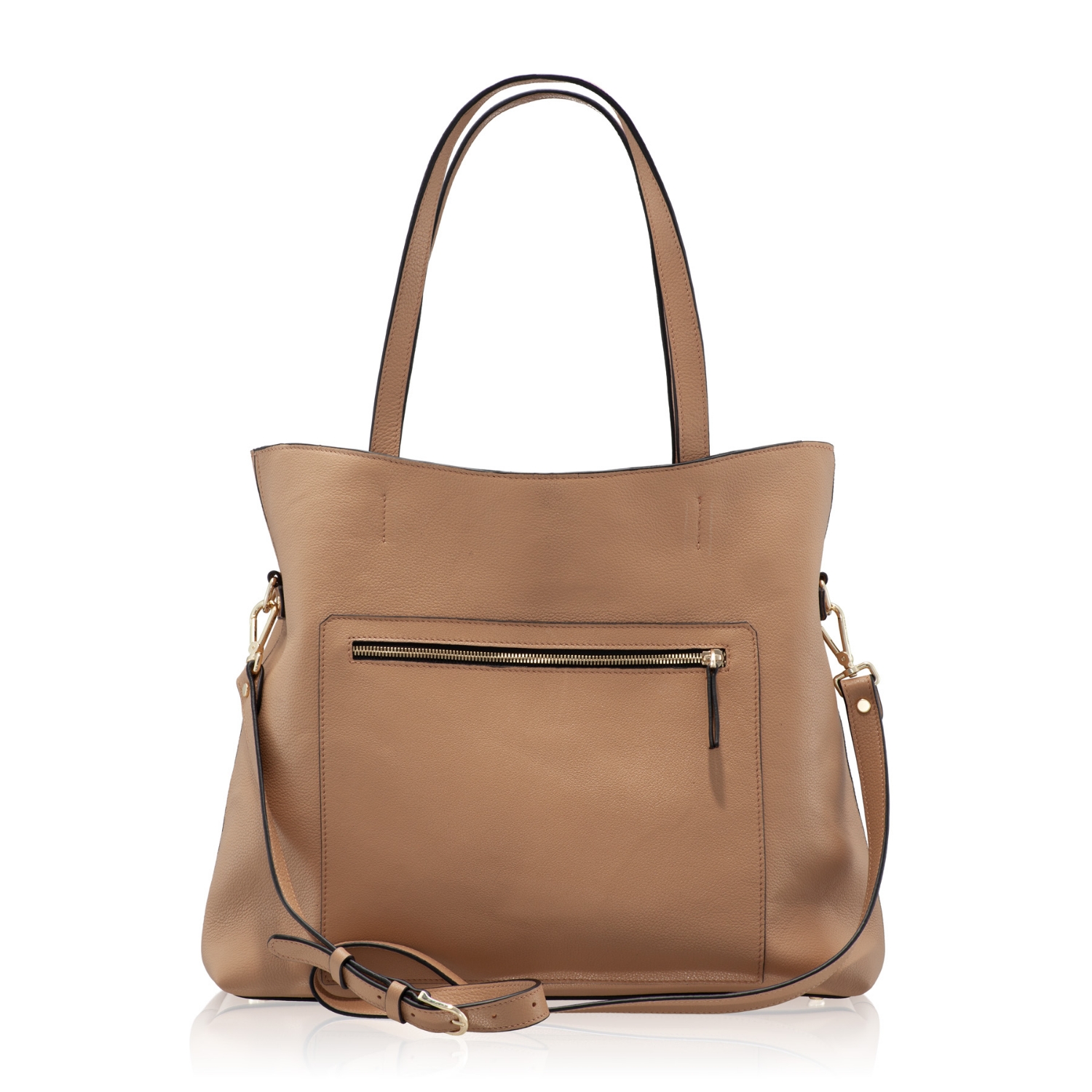 Imagine Geanta dama de Mana ALIZA 02 BOTTALATO CAPPUCCINO