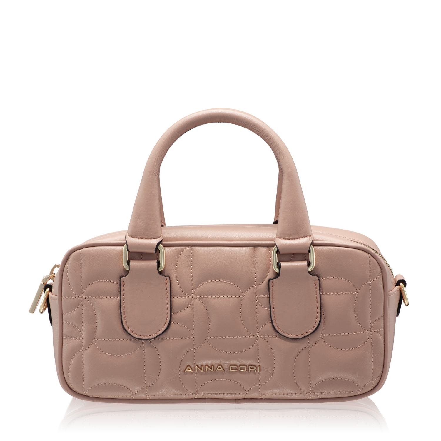 Imagine Geanta dama de Mana TINY 01 VITELLO NUDE