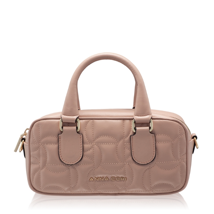 Imagine Geanta dama de Mana TINY 01 VITELLO NUDE