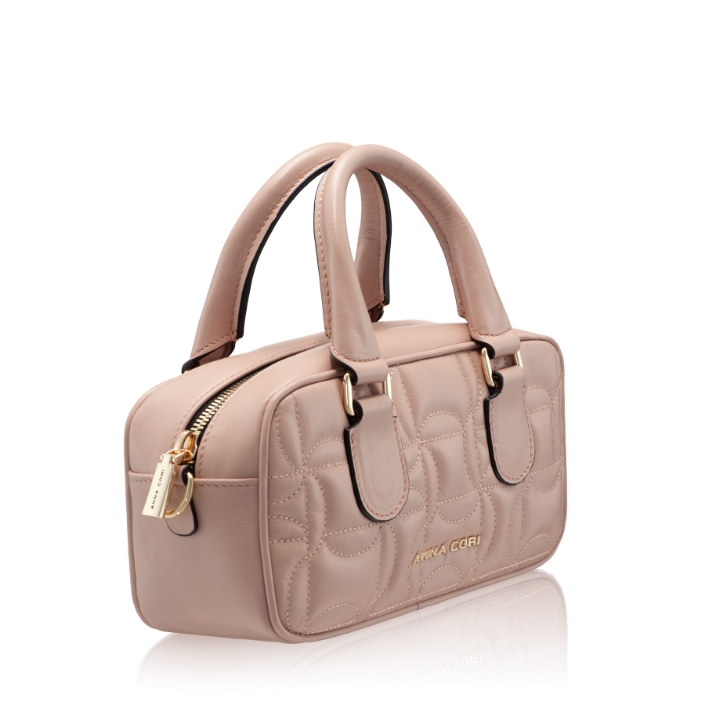 Imagine Geanta dama de Mana TINY 01 VITELLO NUDE