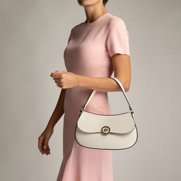 Imagine Geanta dama de Mana ENA 02 BOTTALATO PANNA