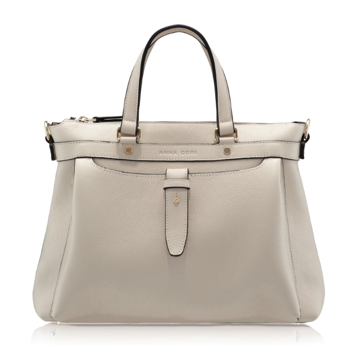 Imagine Geanta dama de Mana ALIZA 01 BOTTALATO PANNA