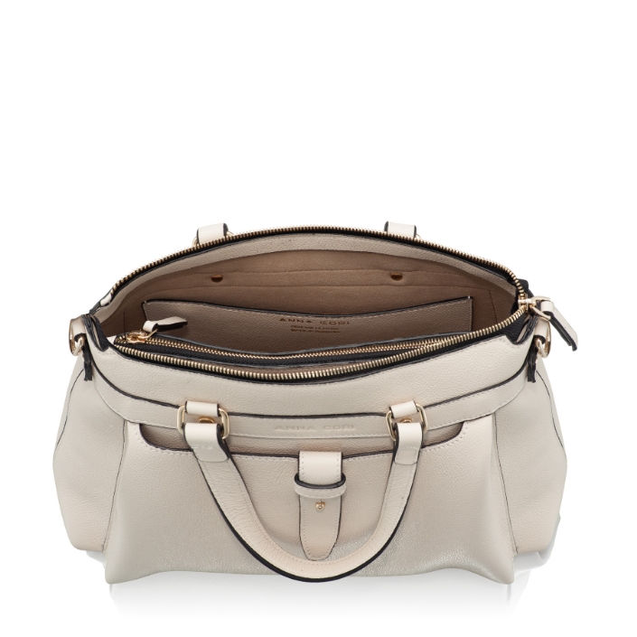 Imagine Geanta dama de Mana ALIZA 01 BOTTALATO PANNA