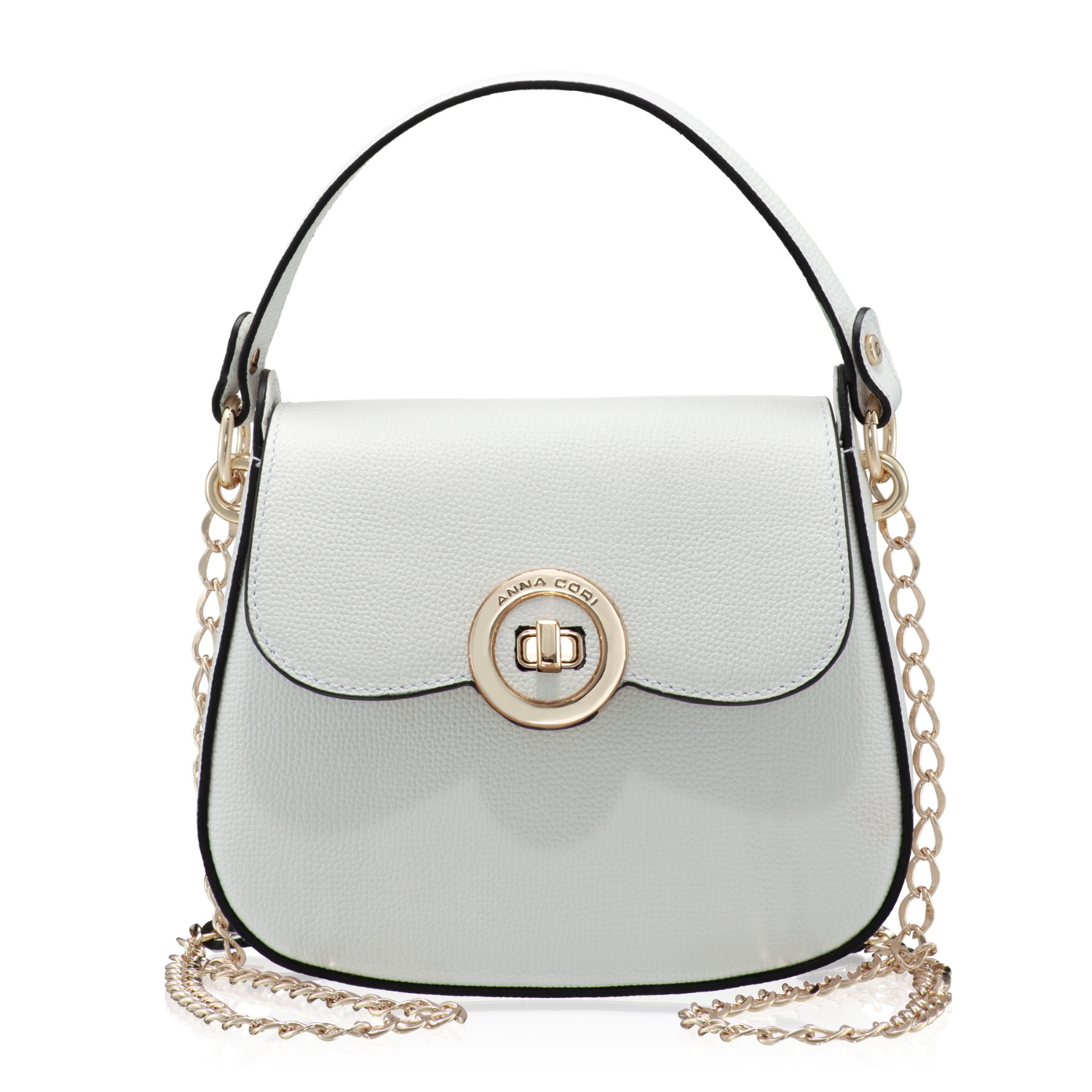 Imagine Geanta dama de Mana ENA 01 VIT STAMP ALB