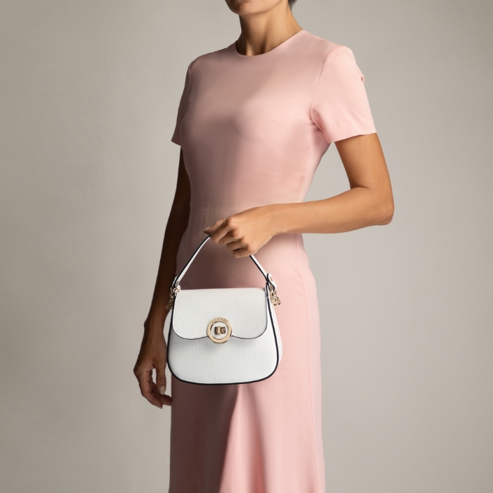 Imagine Geanta dama de Mana ENA 01 VIT STAMP ALB