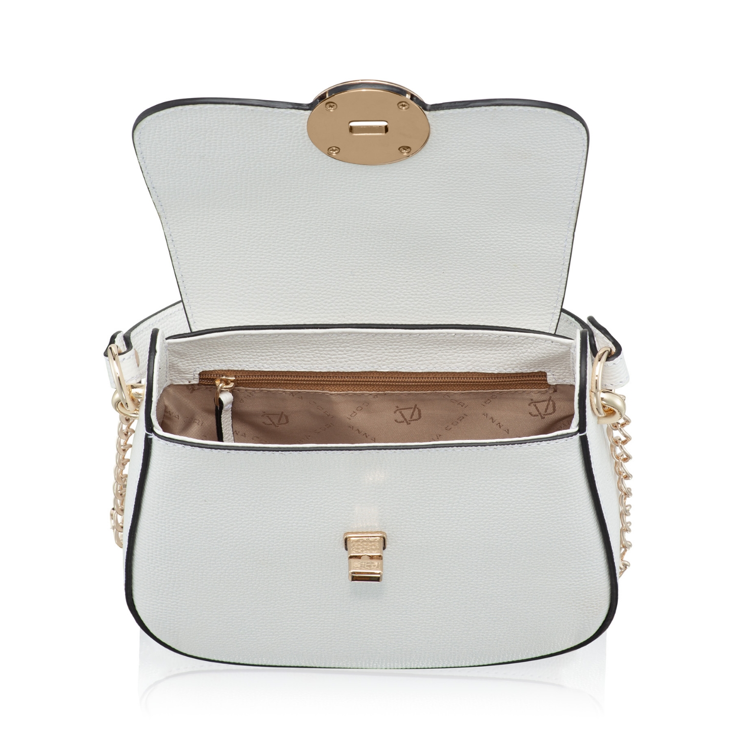 Imagine Geanta dama de Mana ENA 01 VIT STAMP ALB