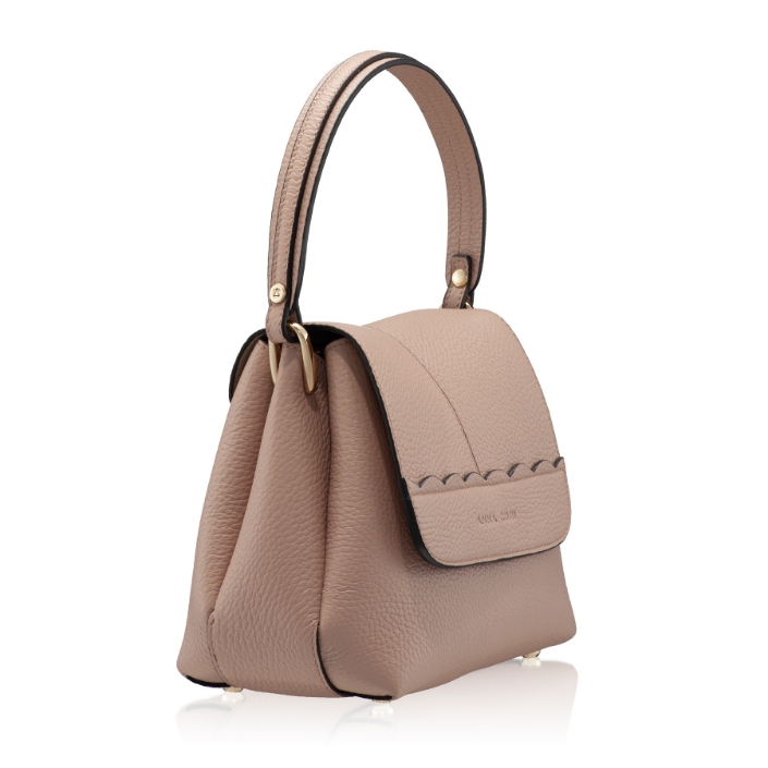 Imagine Geanta dama de mana CAYA 01 BOTTALATO NUDE