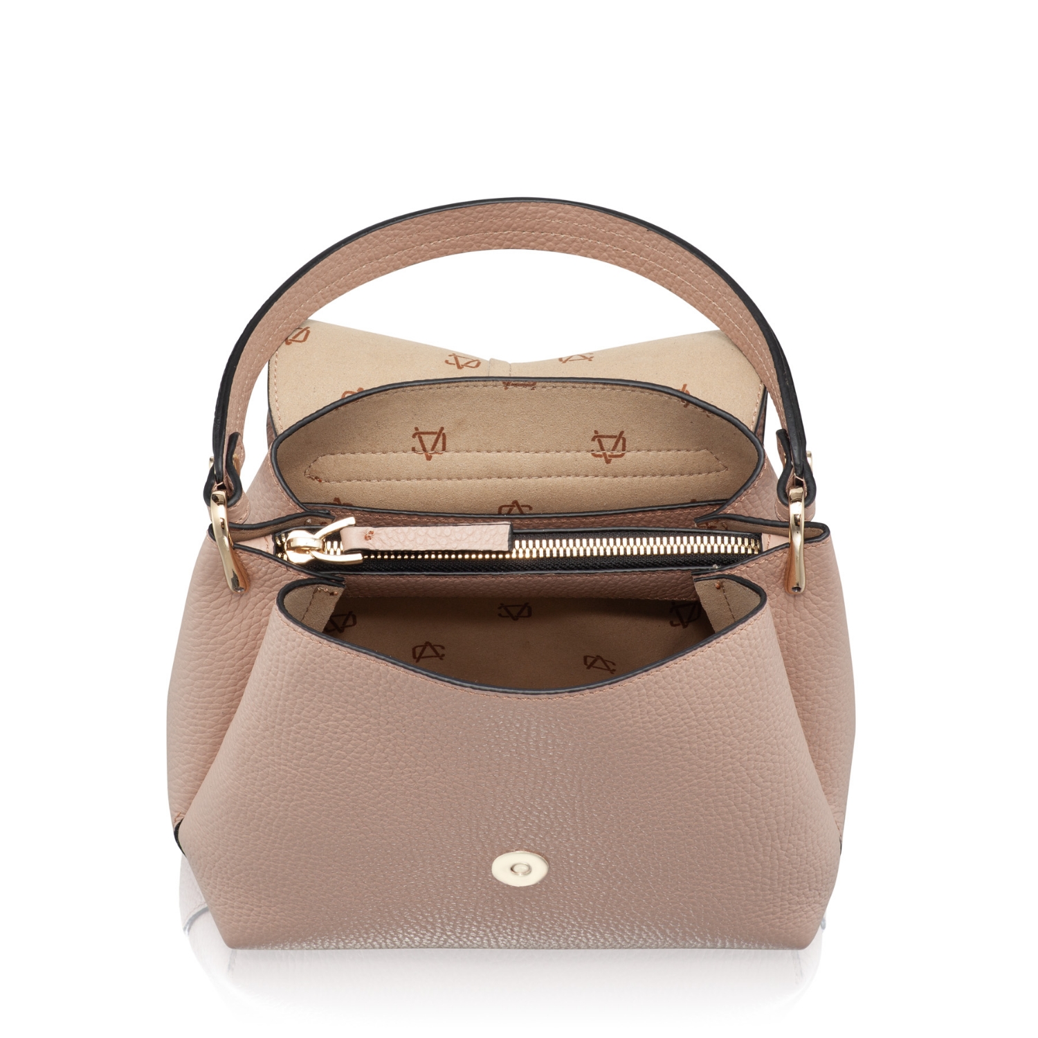 Imagine Geanta dama de mana CAYA 01 BOTTALATO NUDE