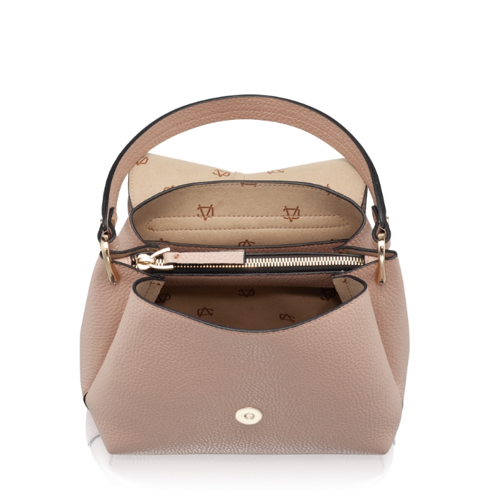 Imagine Geanta dama de mana CAYA 01 BOTTALATO NUDE