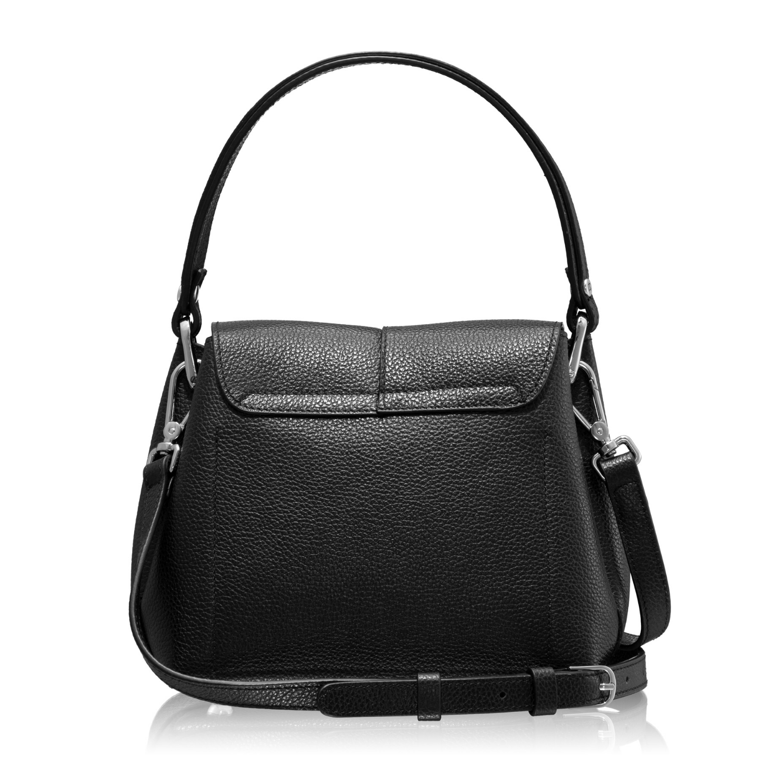 Imagine Geanta dama de mana CAYA 01 BOTTALATO NEGRU