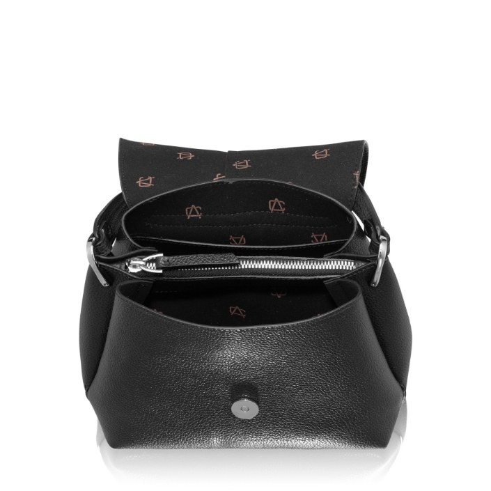 Imagine Geanta dama de mana CAYA 01 BOTTALATO NEGRU