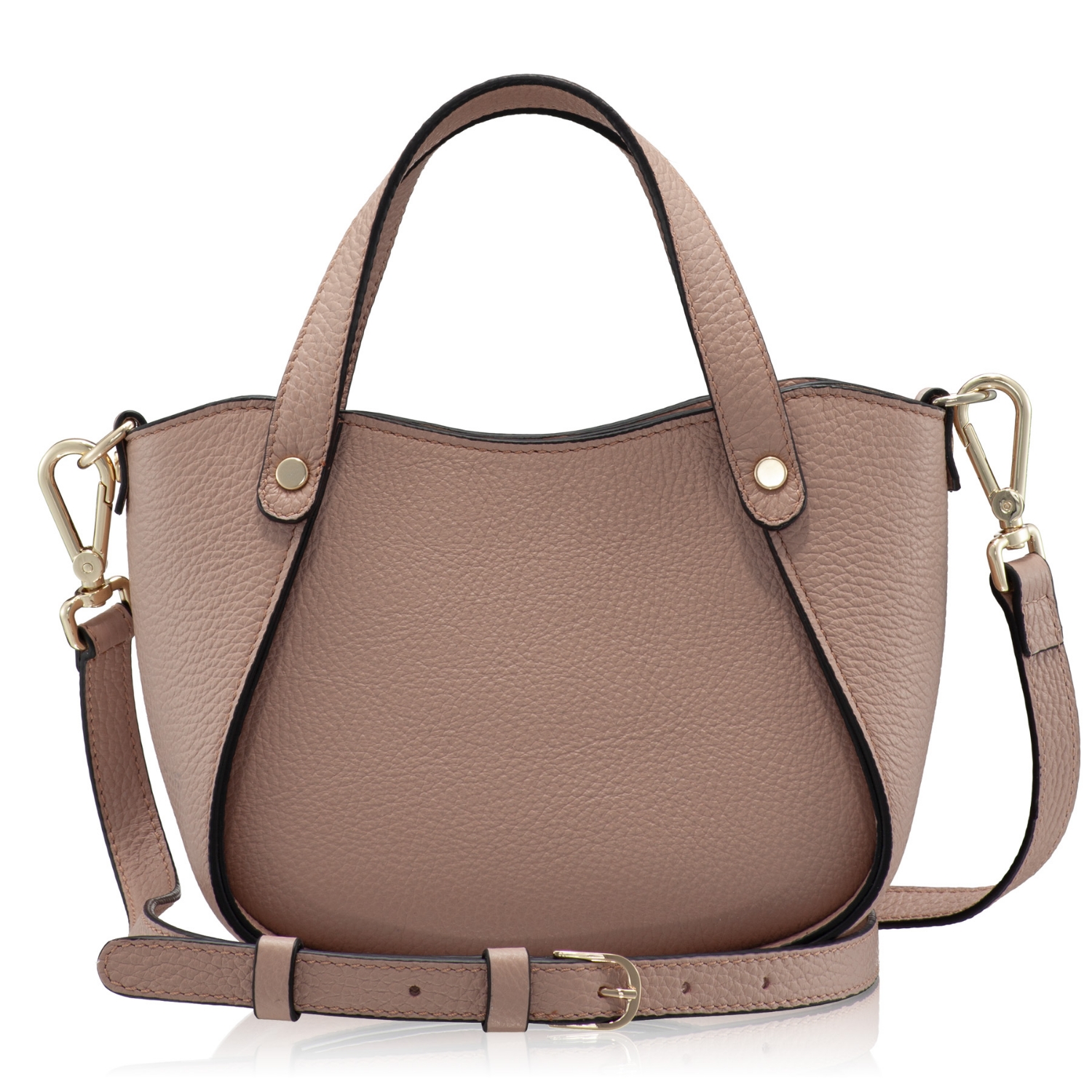 Imagine Geanta dama de Mana GELIA 01 BOTTALATO NUDE