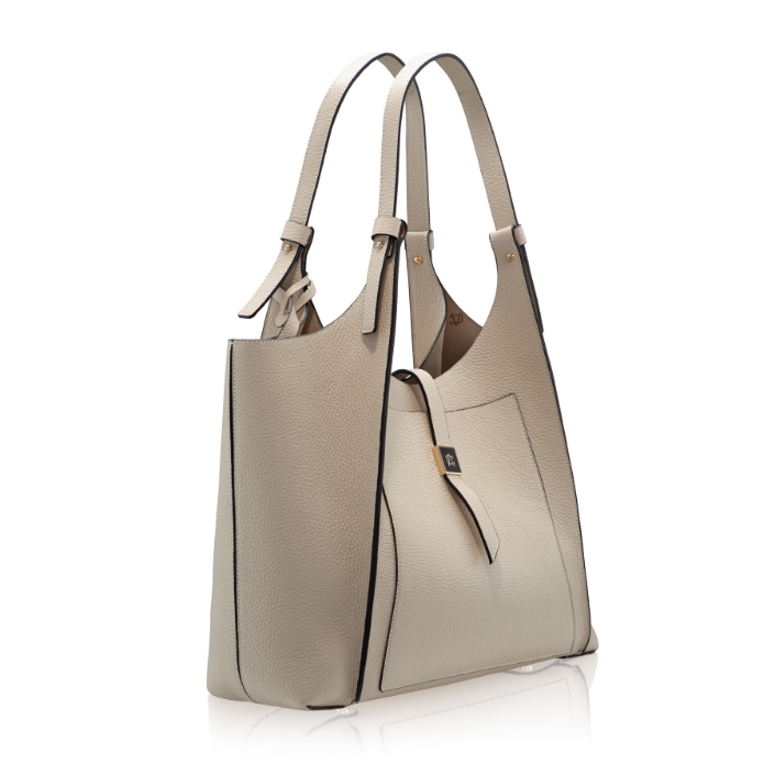 Imagine Geanta dama de Mana BLUMA 03 BOTTALATO PANNA