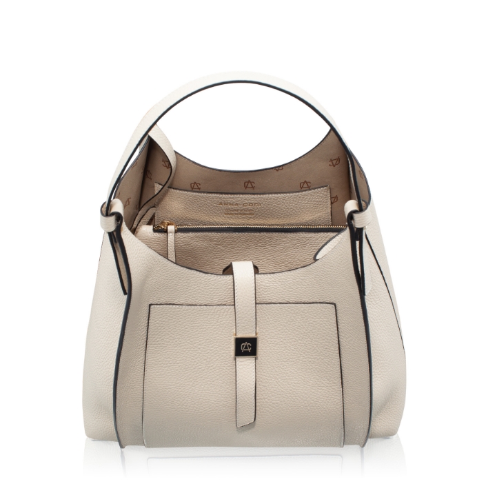 Imagine Geanta dama de Mana BLUMA 03 BOTTALATO PANNA