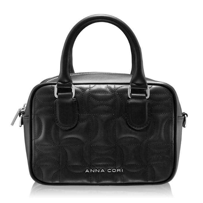 Imagine Geanta de mana TINY 02 VITELLO NEGRU