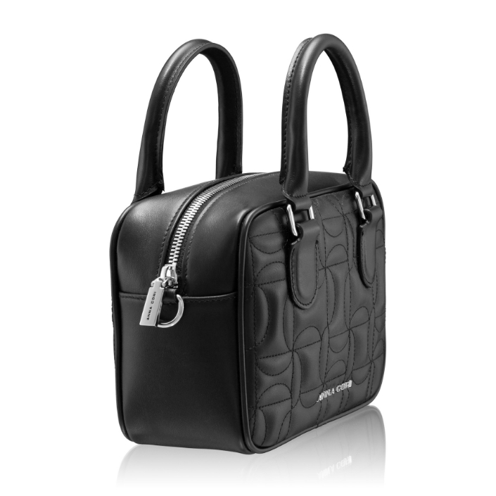 Imagine Geanta de mana TINY 02 VITELLO NEGRU