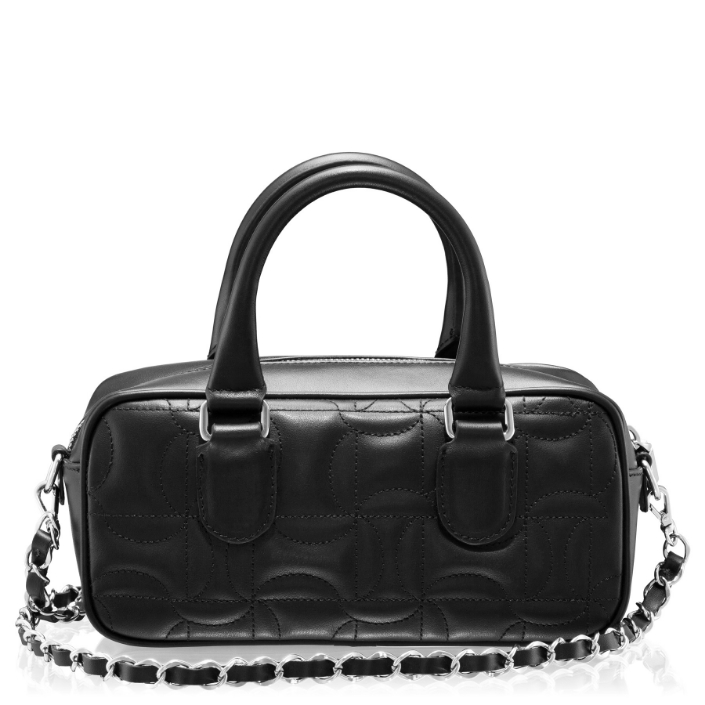 Imagine Geanta de mana TINY 01 VITELLO NEGRU