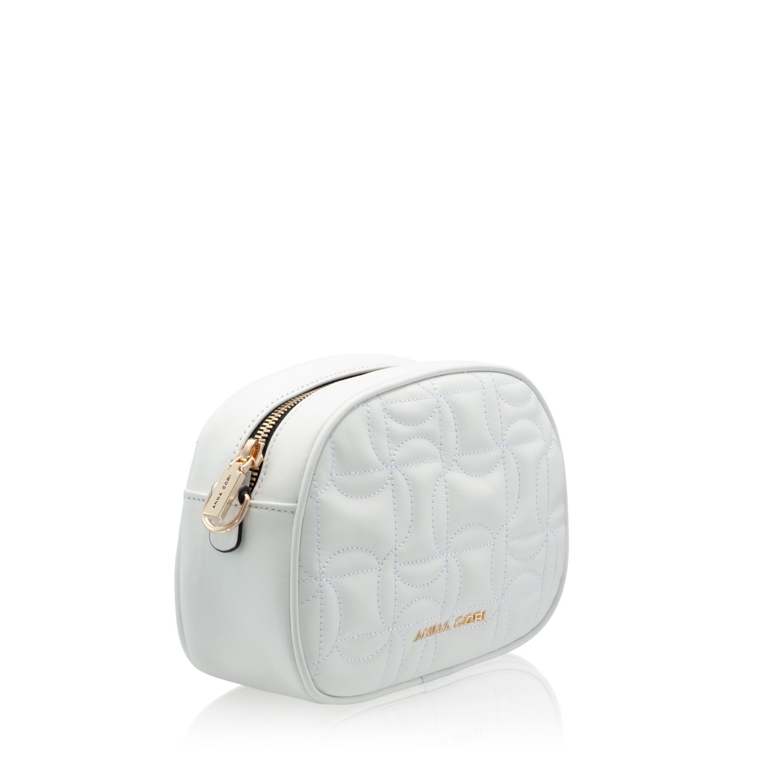 Imagine Geanta de umar TINY 03 VITELLO ALB