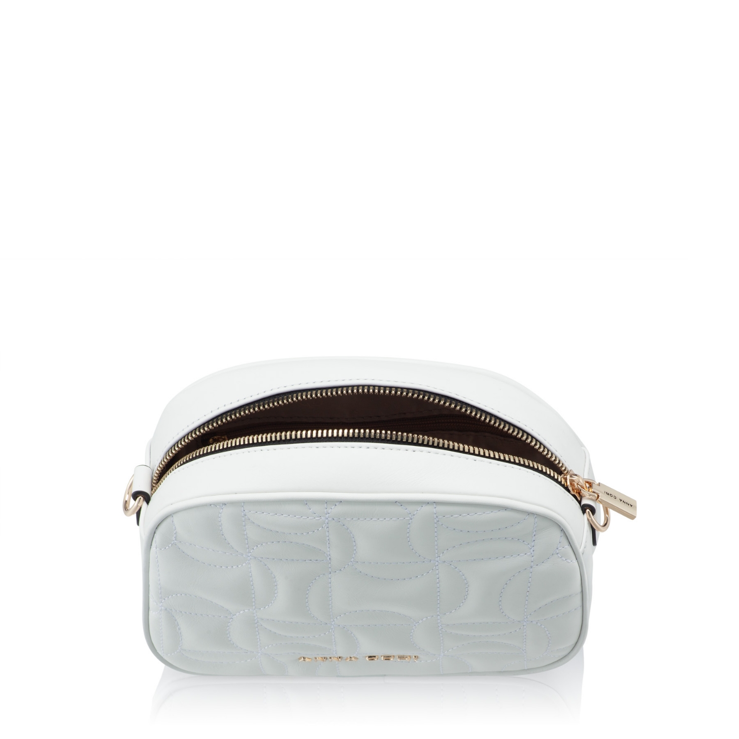 Imagine Geanta de umar TINY 03 VITELLO ALB