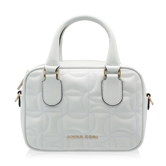 Imagine Geanta de mana TINY 02 VITELLO ALB