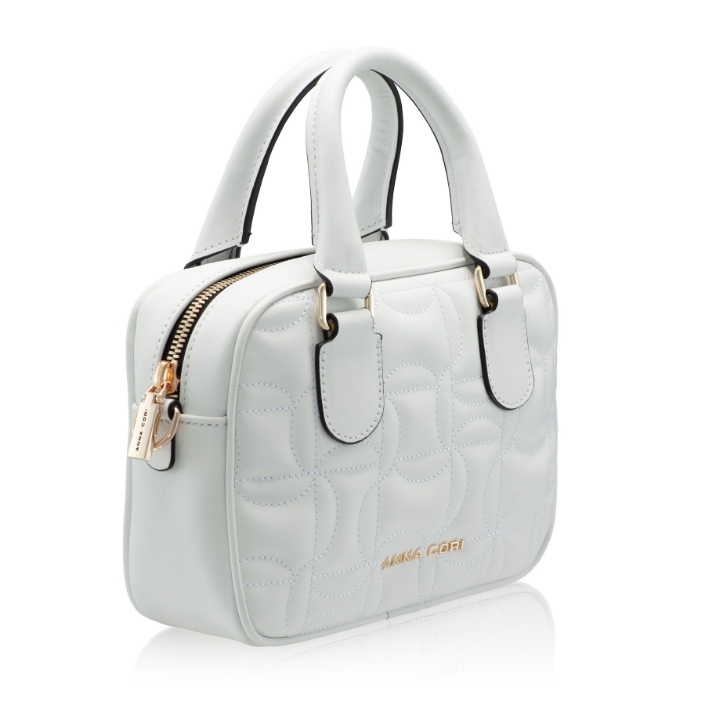 Imagine Geanta de mana TINY 02 VITELLO ALB