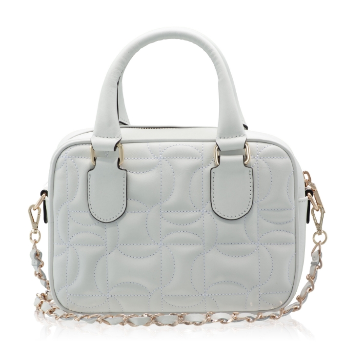 Imagine Geanta de mana TINY 02 VITELLO ALB