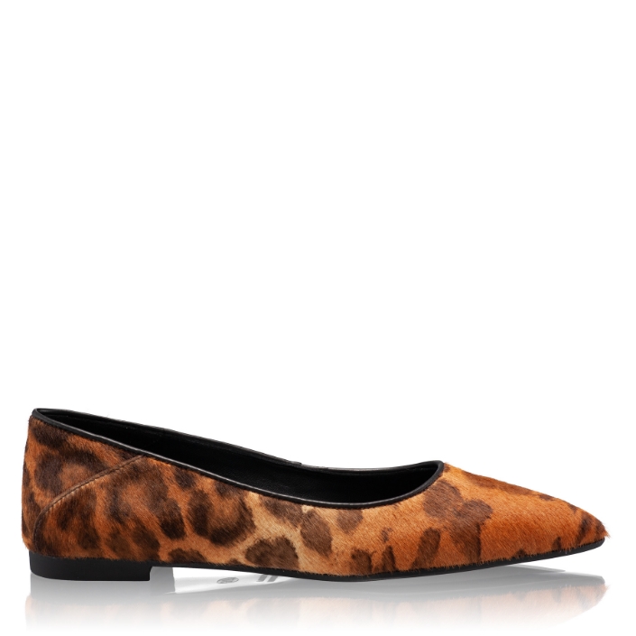 Imagine Balerini Dama 8182 Cavallino Leopard Camel+Maro
