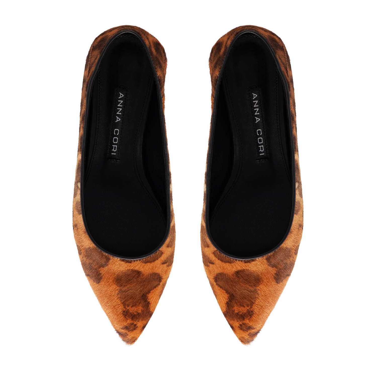 Imagine Balerini Dama 8182 Cavallino Leopard Camel+Maro