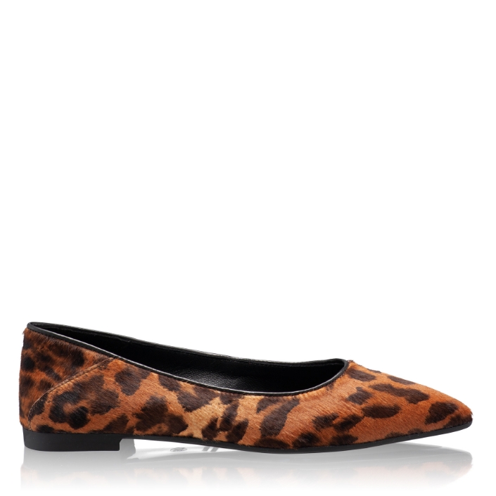 Imagine Balerini Dama 8182 Cavallino Leopard Camel+Negru