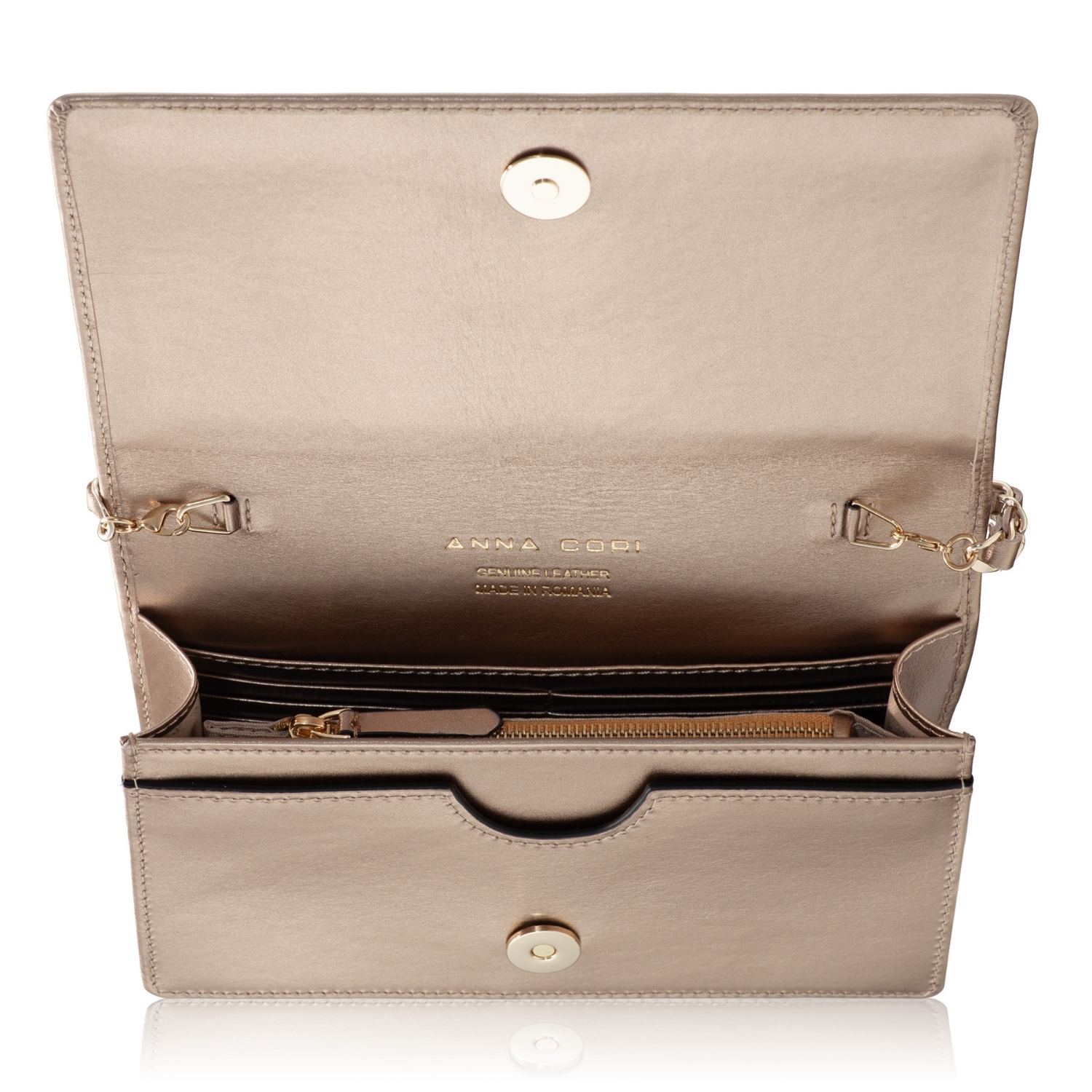 Imagine GEANTA DAMA PLIC ARNA LAMINATO PLATINO