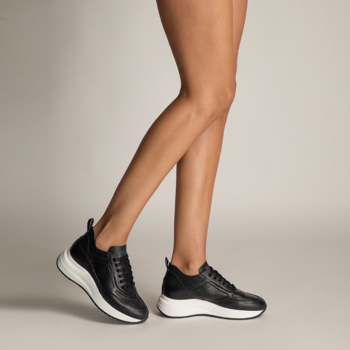 Imagine Pantofi Sport Dama 8072 Vitello Negru