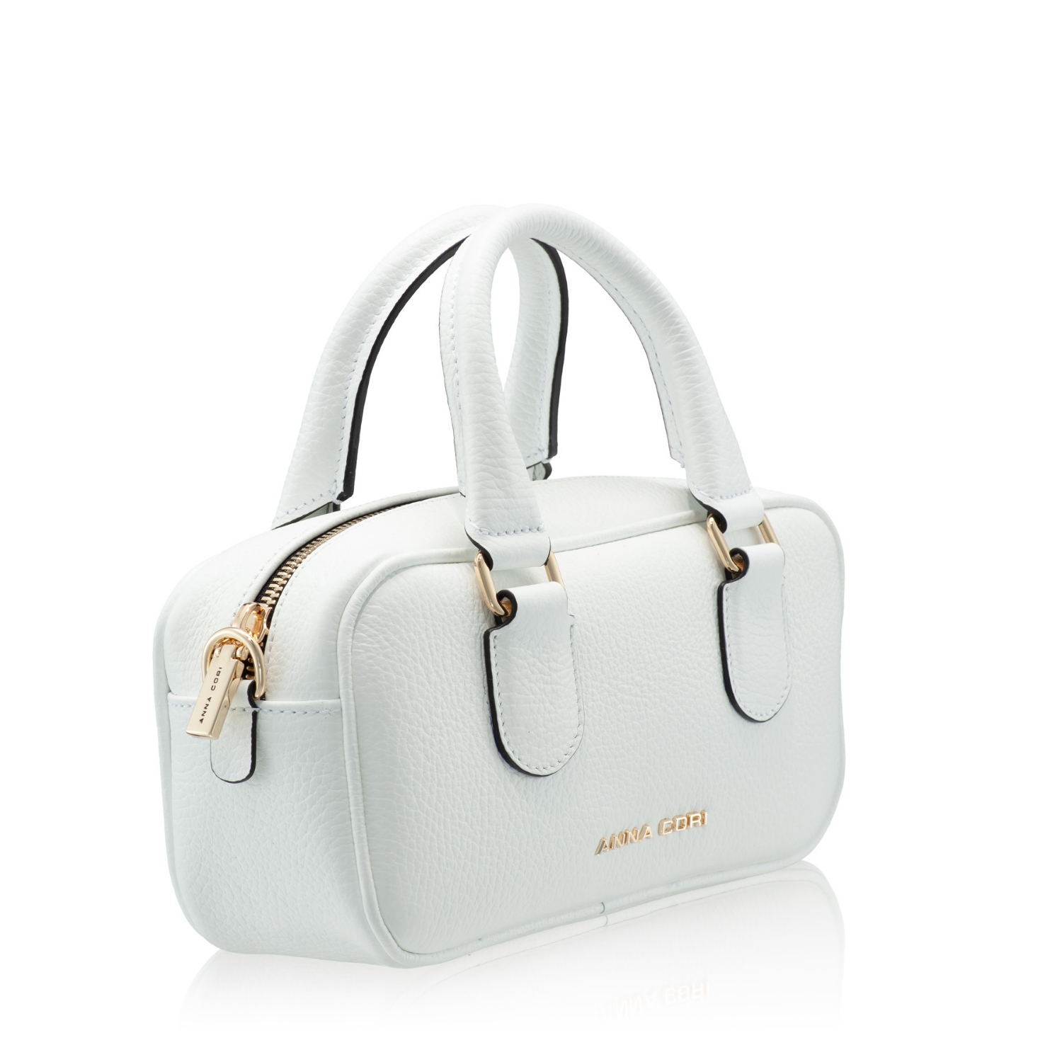 Imagine Geanta dama de Mana TINY 01 BOTTALATO ALB